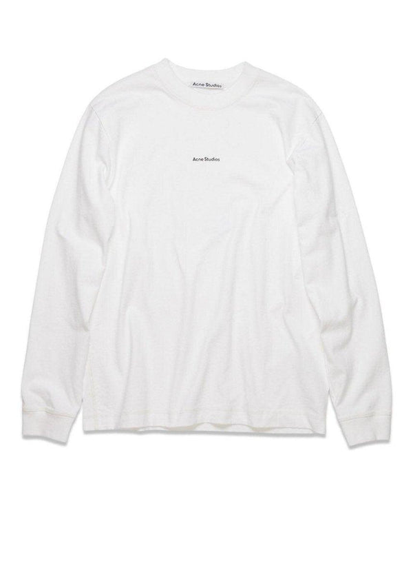 Acne Studios' Erwin L Stamp - Optic White. Køb t-shirts her.