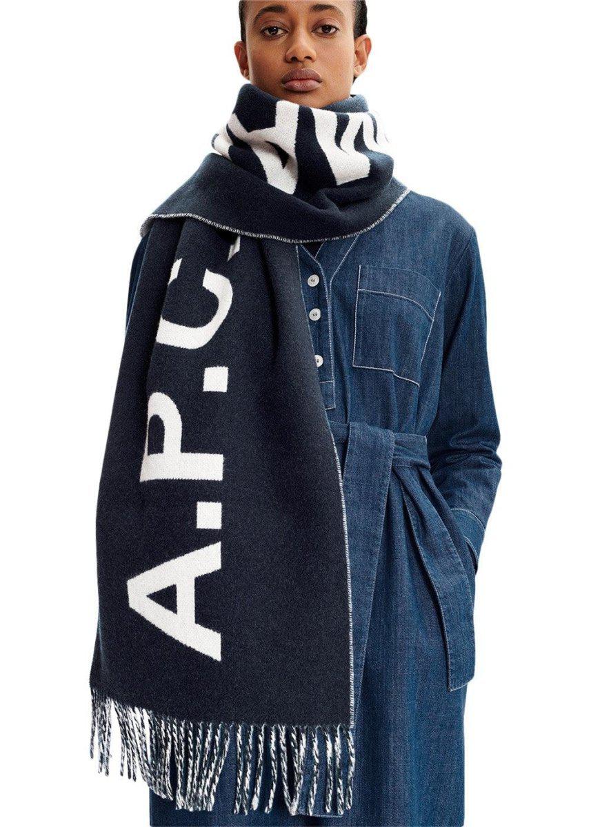 Esharpe Scarf Navy fra Butler Loftet - Main Image