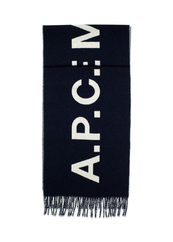 A.P.C's Esharpe Scarf - Navy. Køb scarf her.