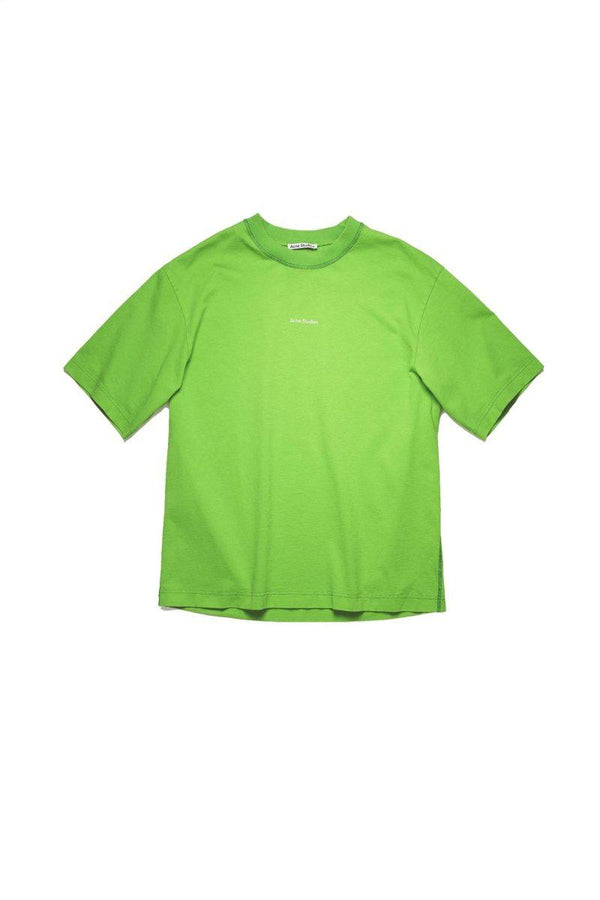 Acne Studios' Extorr Stamp - Bright Green. Køb t-shirts her.