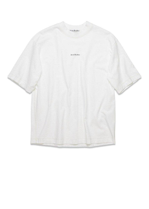 Acne Studios' Extorr Stamp - Optic White. Køb t-shirts her.