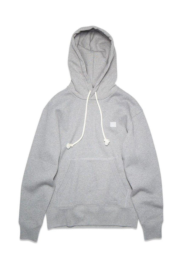 Acne Studios' FA-UX-SWEA000075 - Light Grey Melange. Køb hoodies her.