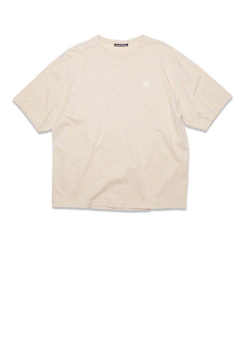 Acne Studios' FA-UX-TSHI000072 - Oatmeal Melange. Køb t-shirts her.