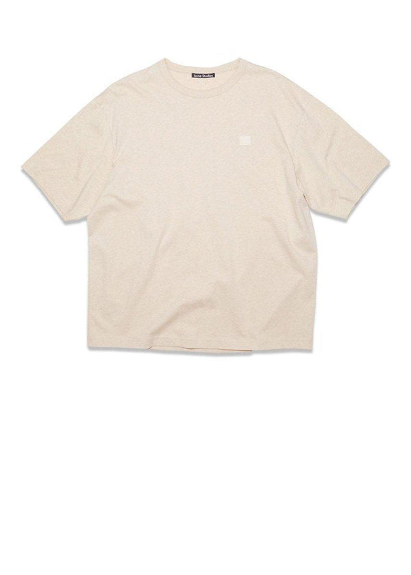 Acne Studios' FA-UX-TSHI000072 - Oatmeal Melange. Køb t-shirts her.