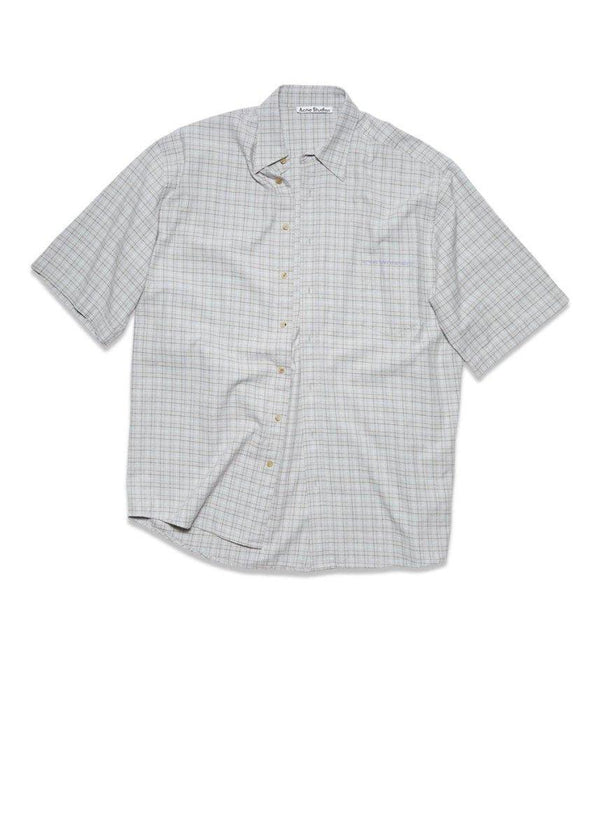 Acne Studios' FN-MN-SHIR000590 - Dusty Blue. Køb shirts her.