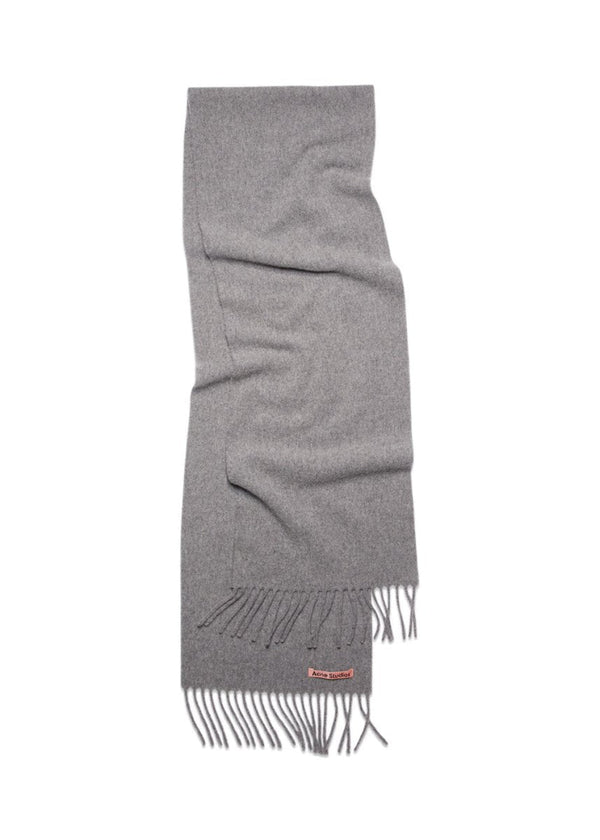 Acne Studios' FN-UX-SCAR000151 - Grey Melange. Køb scarf her.