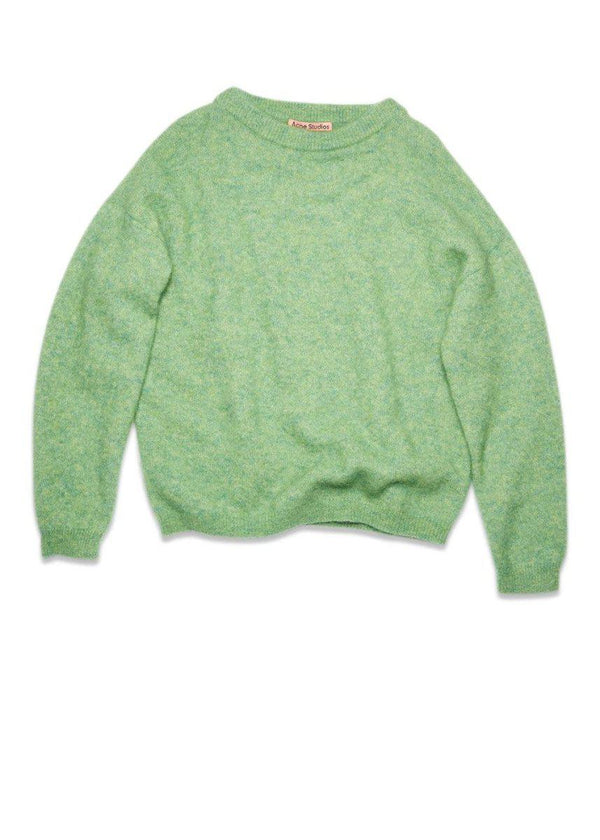 Acne Studios' FN-WN-KNIT000289 - Moss Green. Køb strik her.