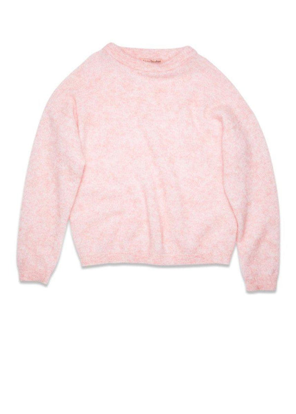 Acne Studios' FN-WN-KNIT000289 - Rose Pink. Køb strik her.