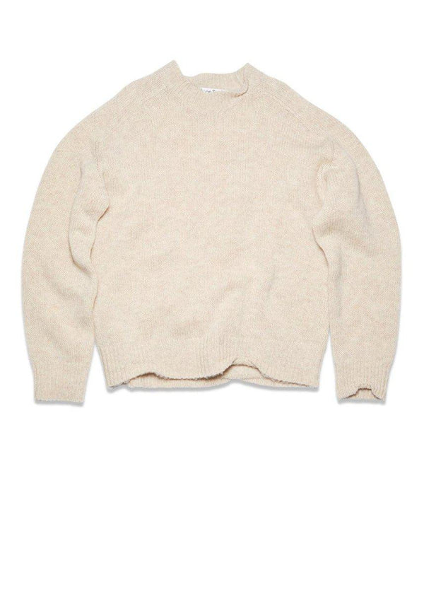 Acne Studios' FN-WN-KNIT000402 - Powder Pink. Køb strik her.