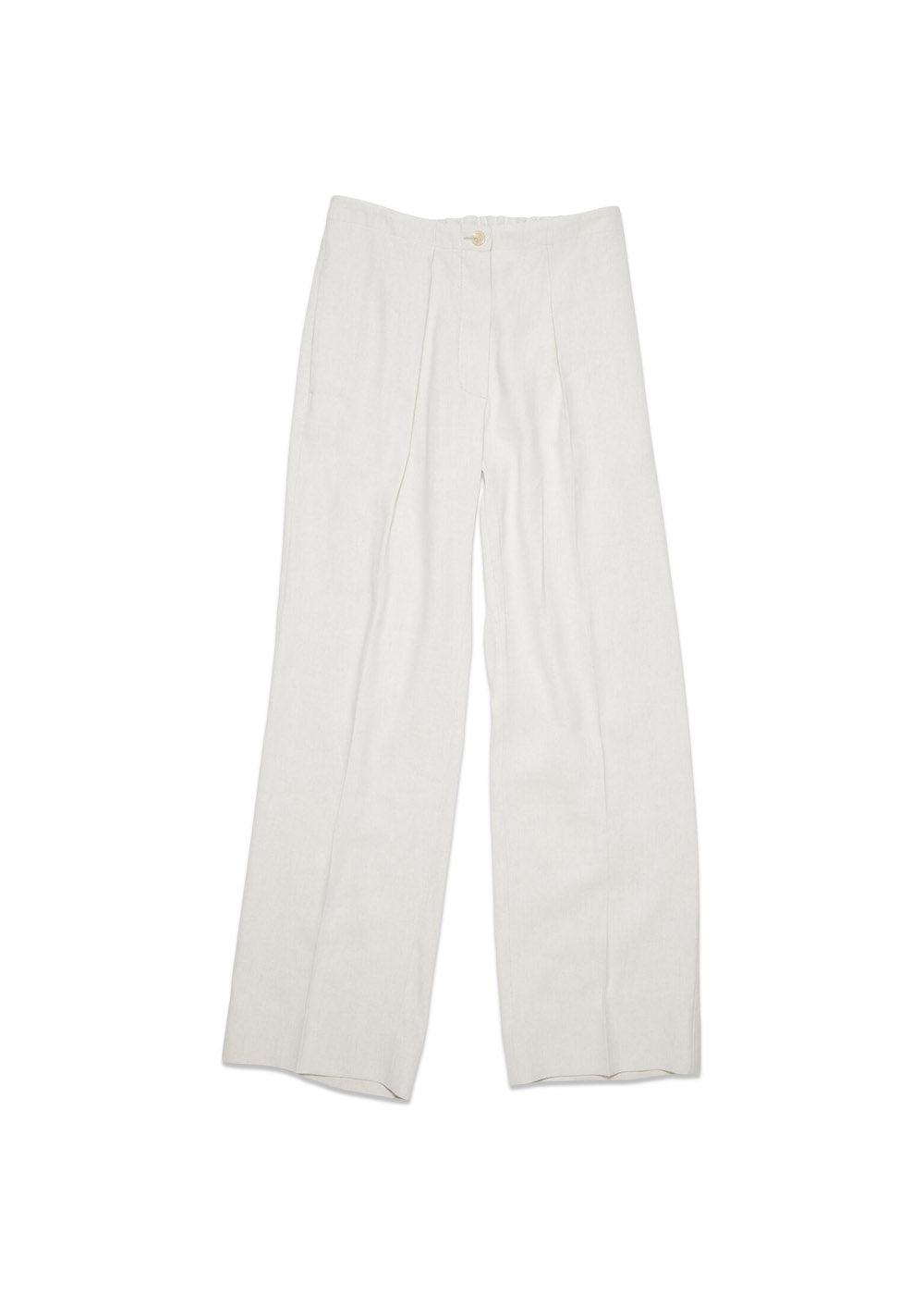 Acne Studios' FN-WN-TROU000994 - Cream White. Køb bukser her.