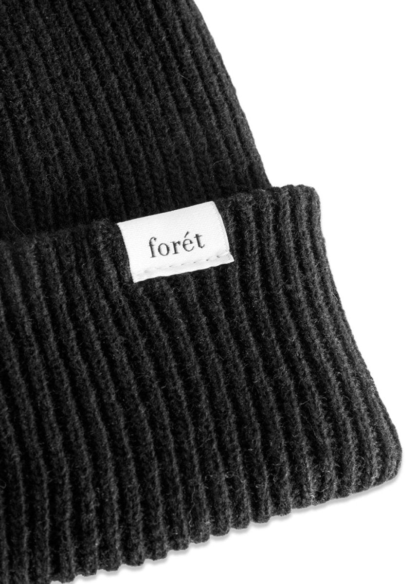 FOREST BEANIE - Black Headwear773_F1040_BLACK_OneSize5714323069204- Butler Loftet