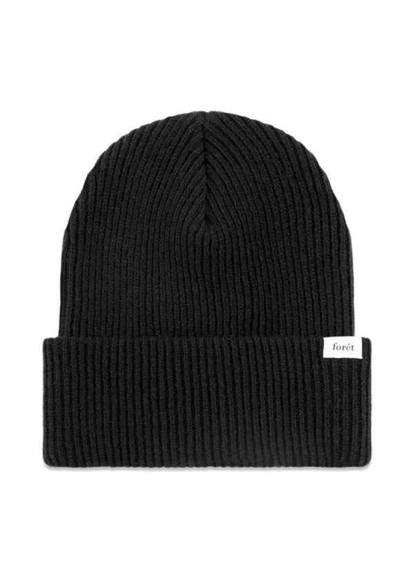 Foréts FOREST BEANIE - Black. Køb huer her.