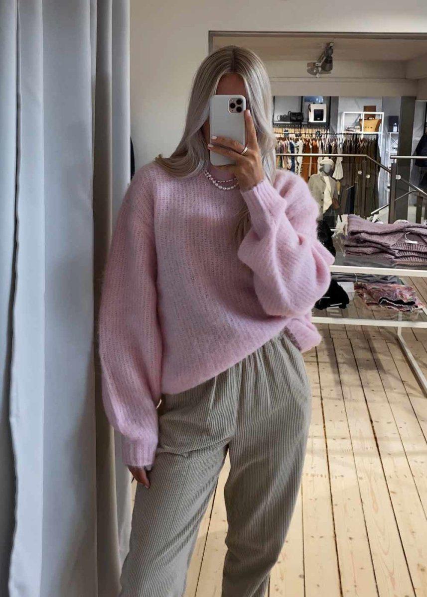 FOU18AH22 - Pink Knitwear520_FOU18AH22_PINK_M/L3608290840008- Butler Loftet