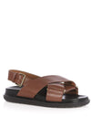 Marnis FUSSBETT SHOE - Maroon. Køb sandaler her.