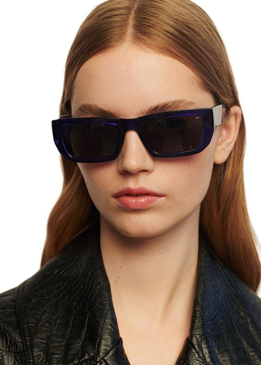 Fame - Dark Blue Transparent Sunglasses738_KL2206_DARKBLUETRANSPARENT_OneSize5713658005055- Butler Loftet