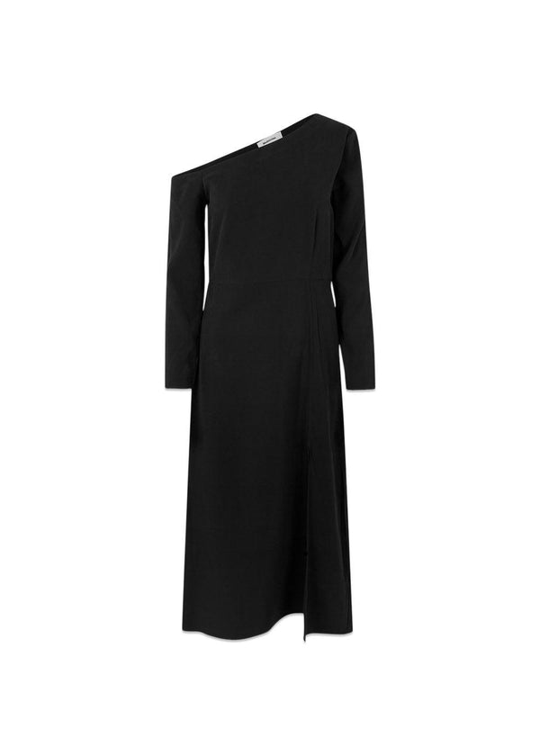 Modströms FanyaMD long dress - Black. Køb kjoler her.