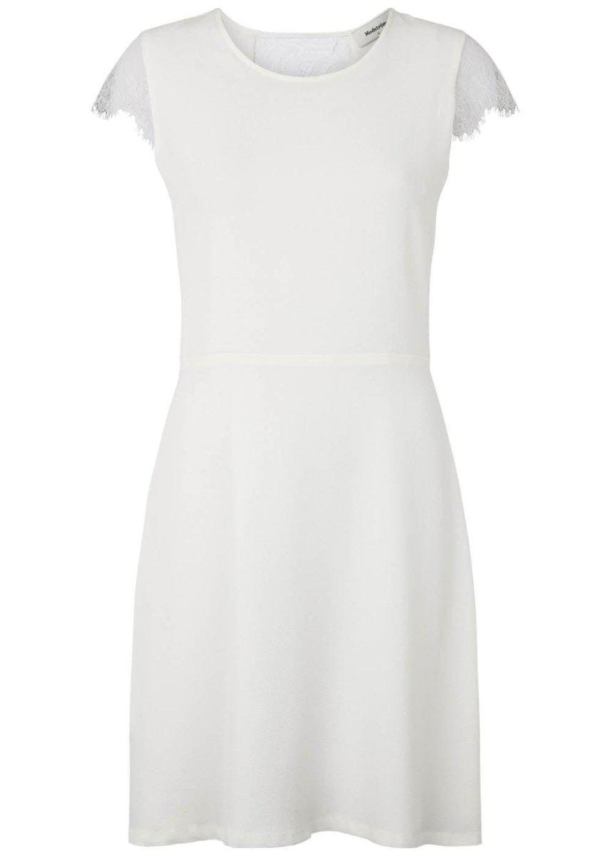 Modströms Feather dress - Off White. Køb kjoler her.