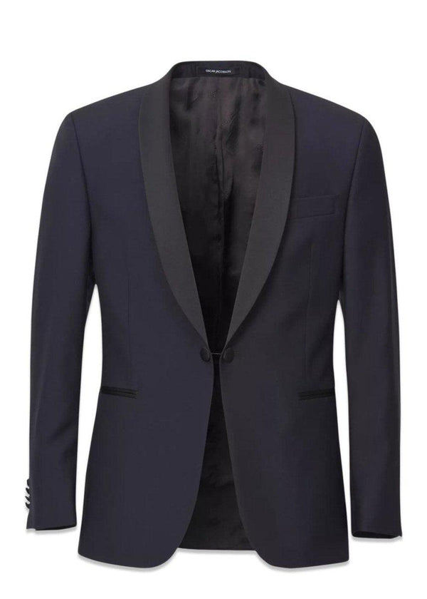 Oscar Jacobsons Filip Smoking Blazer - Navy. Køb blazers her.