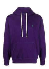 Ralph Laurens Fleece Hoodie - Purple. Køb hoodies her.