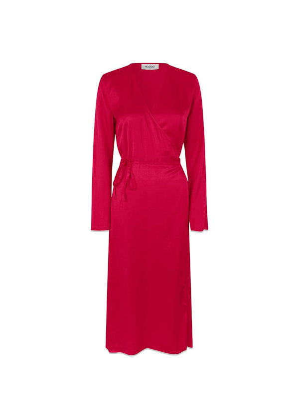 Modströms FloreMD wrap dress - Virtual Pink. Køb kjoler her.