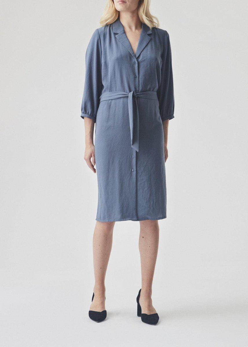 Flow dress - Vintage Blue Dress100_55276_VINTAGEBLUE_XS5714980021607- Butler Loftet