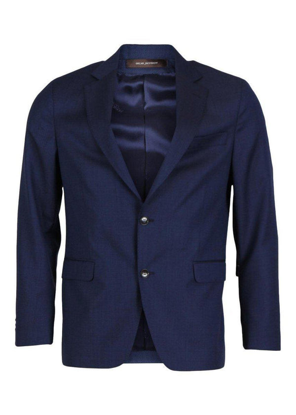 Oscar Jacobsons Fogerty BZ - Blue. Køb blazers her.