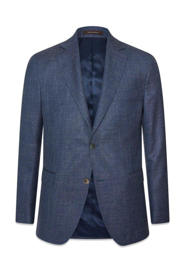 Oscar Jacobsons Fogerty - French Blue. Køb blazers her.