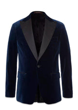 Oscar Jacobsons Frampton Blazer Tux - Dark Blue. Køb blazers her.