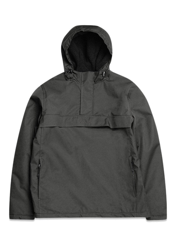 Woodbirds Frenzy Anorak Jacket - Dark Grey. Køb overtøj her.