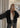 American Vintages GILET ML COL CHALE - Anthracite C. Køb strik her.