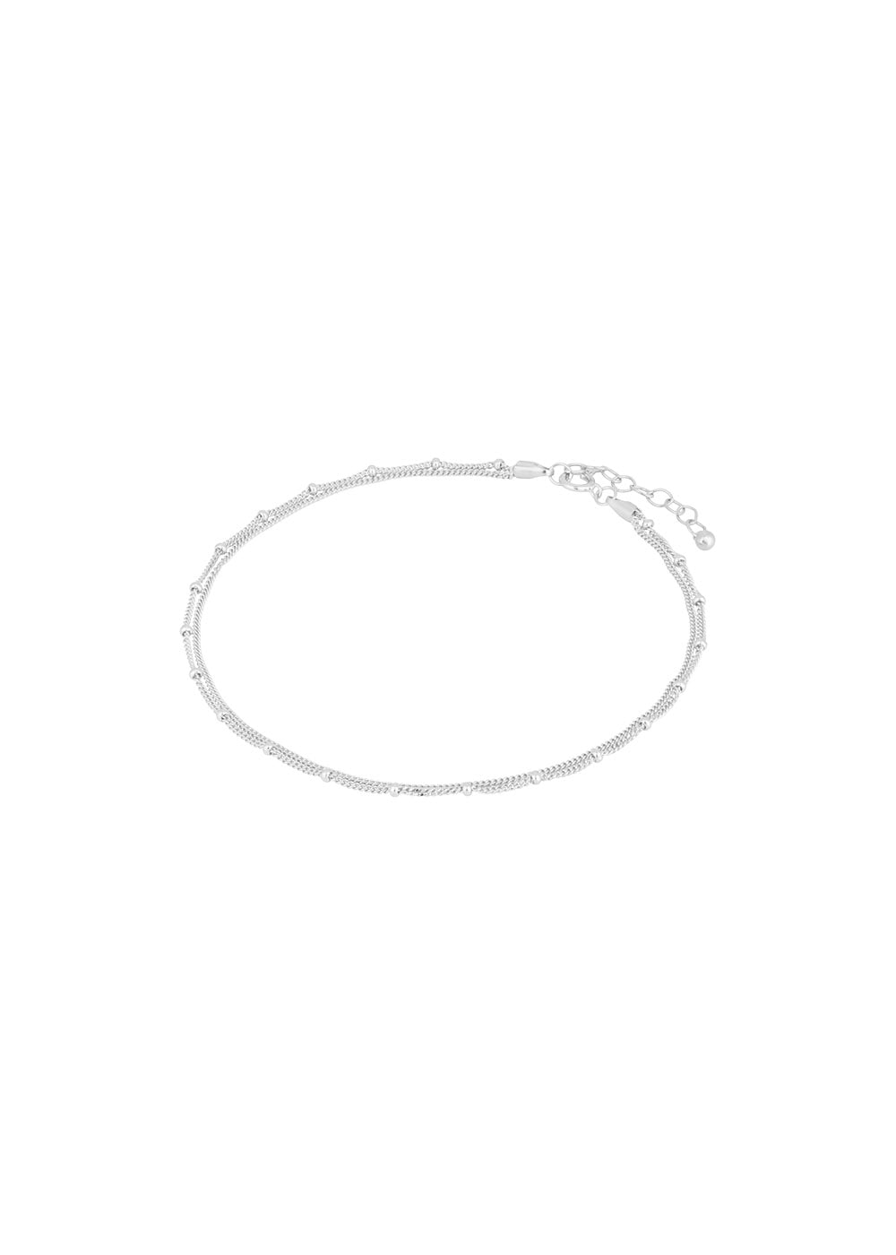 Pernille Corydons Galaxy Anklet Adj. 23-26 cm - Silver. Køb smykker her.