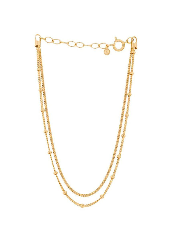 Pernille Corydons Galaxy Bracelet Adj. 16-19 cm - Gold. Køb armbånd her.