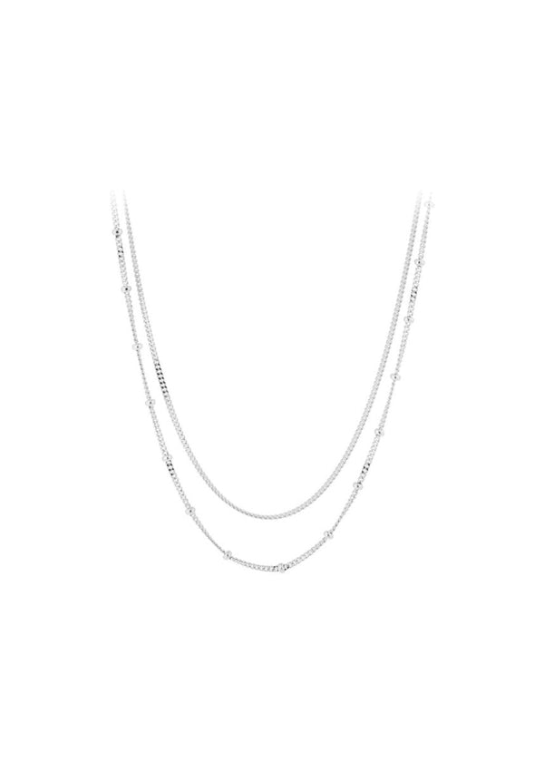 Pernille Corydons Galaxy Necklace Adj. 42-47 cm - Silver. Køb halskæder her.