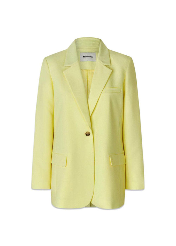 Modströms Gale blazer - Yellow Pear. Køb jakkesæt women her.