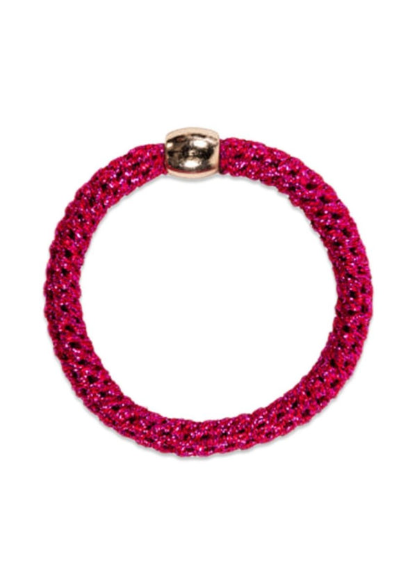 PICO's Gia Perle elastik - Hot Pink Metallic. Køb håraccessories her.