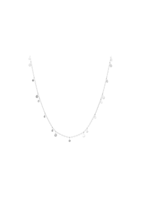 Pernille Corydons Glow Necklace Adj. 40-45 cm - Silver. Køb halskæder her.