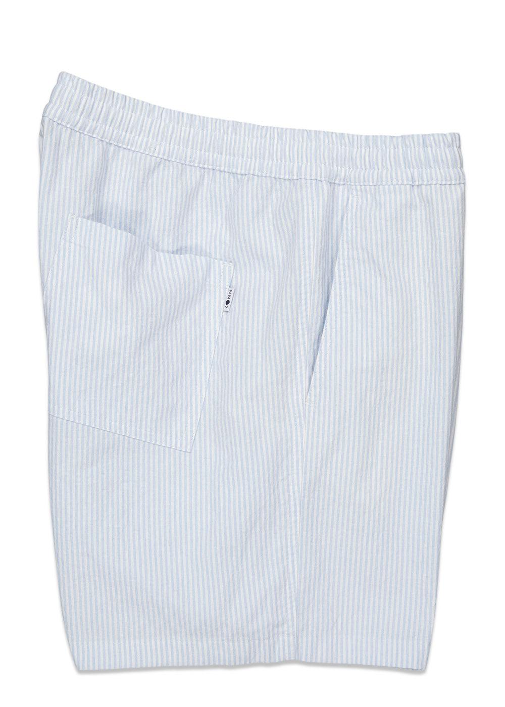 Gregor Shorts 5246 - Blue Stripe-Shorts-Nn. 07-Butler Loftet