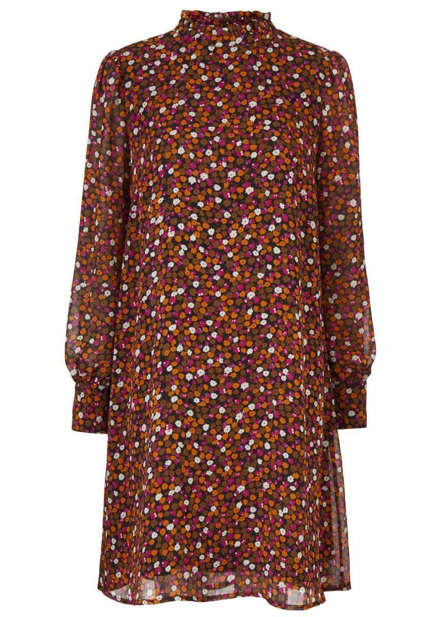 Modströms Gryffin print dress - Fall Flower. Køb kjoler her.