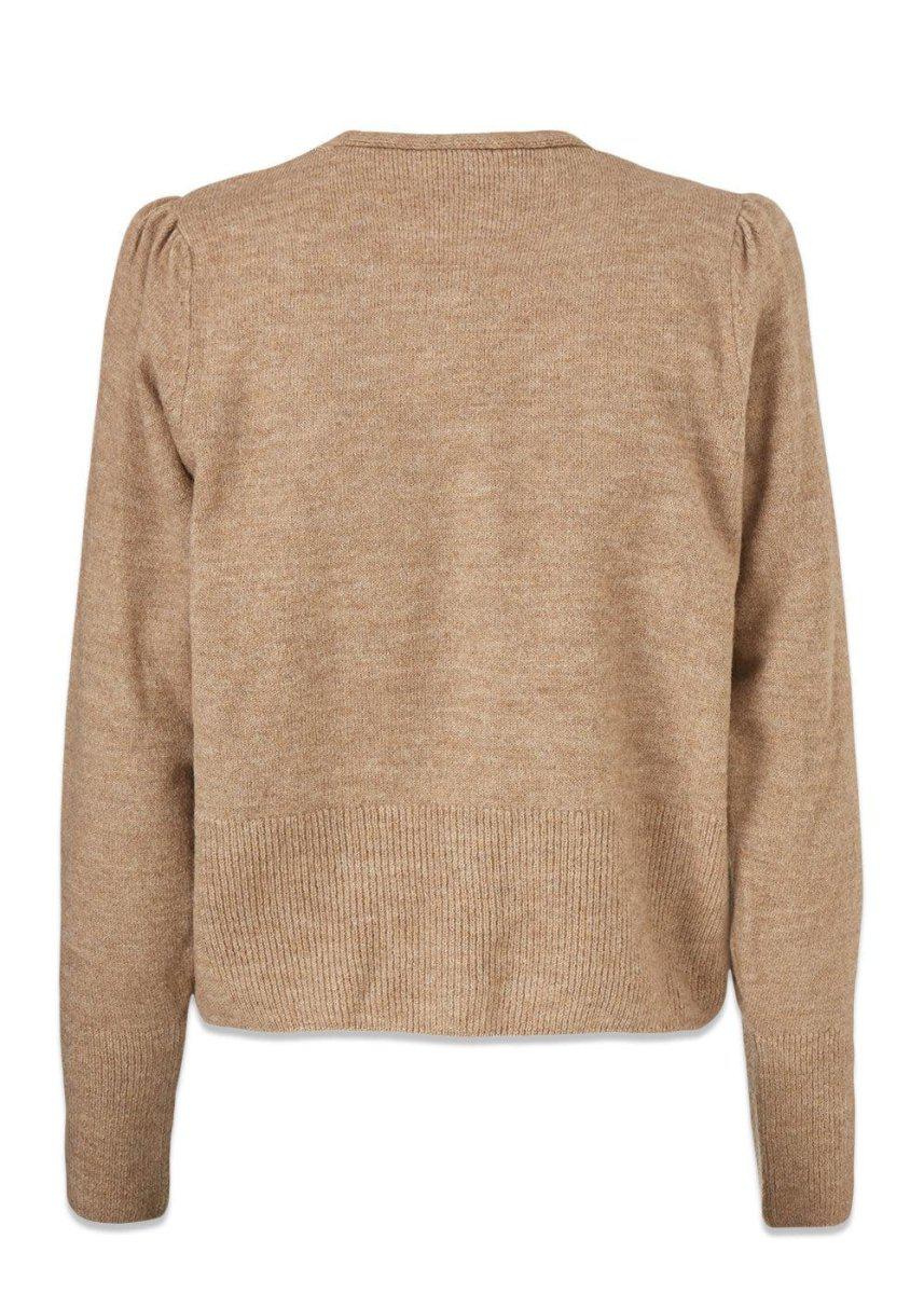 Gunhilda cardigan - Camel Knitwear100_55416_CAMEL_XS5714980043197- Butler Loftet