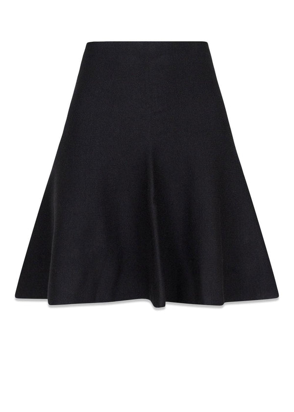 Neo Noirs Hanna Knit Skirt - Black. Køb skirts her.