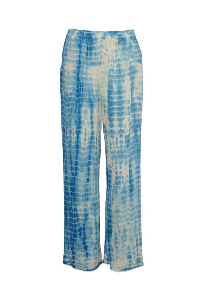 Sissel Edelbos Hanoi tye die pants - Blue. Køb bukser her.