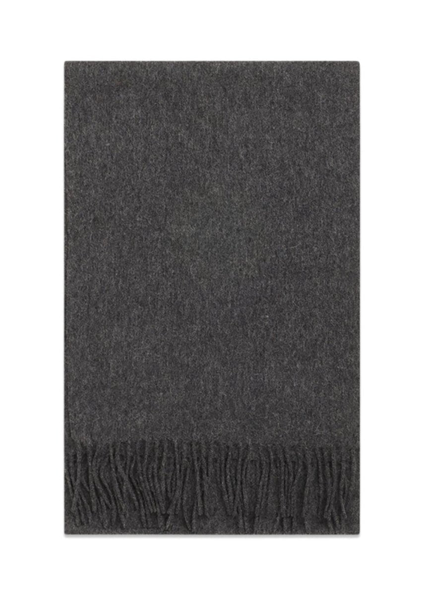 Woodbirds Hari Wool Scarf - Dark Grey. Køb accessories her.