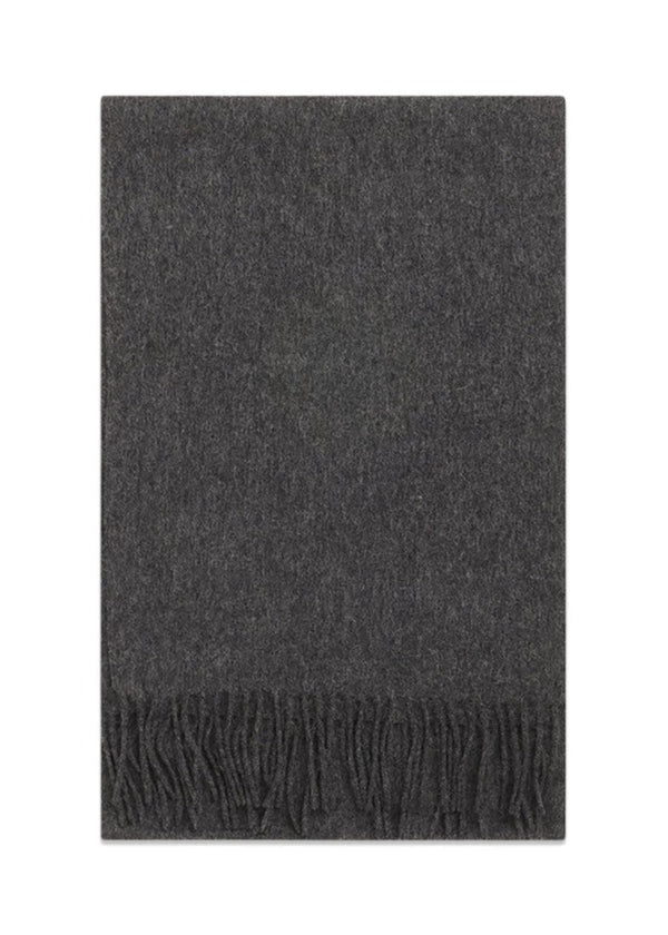 Woodbirds Hari Wool Scarf - Dark Grey. Køb accessories her.