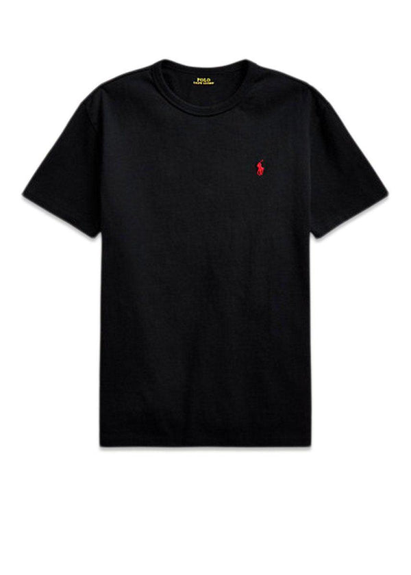 Ralph Laurens Heavyweight Jersey T-Shirt - Black. Køb t-shirts her.