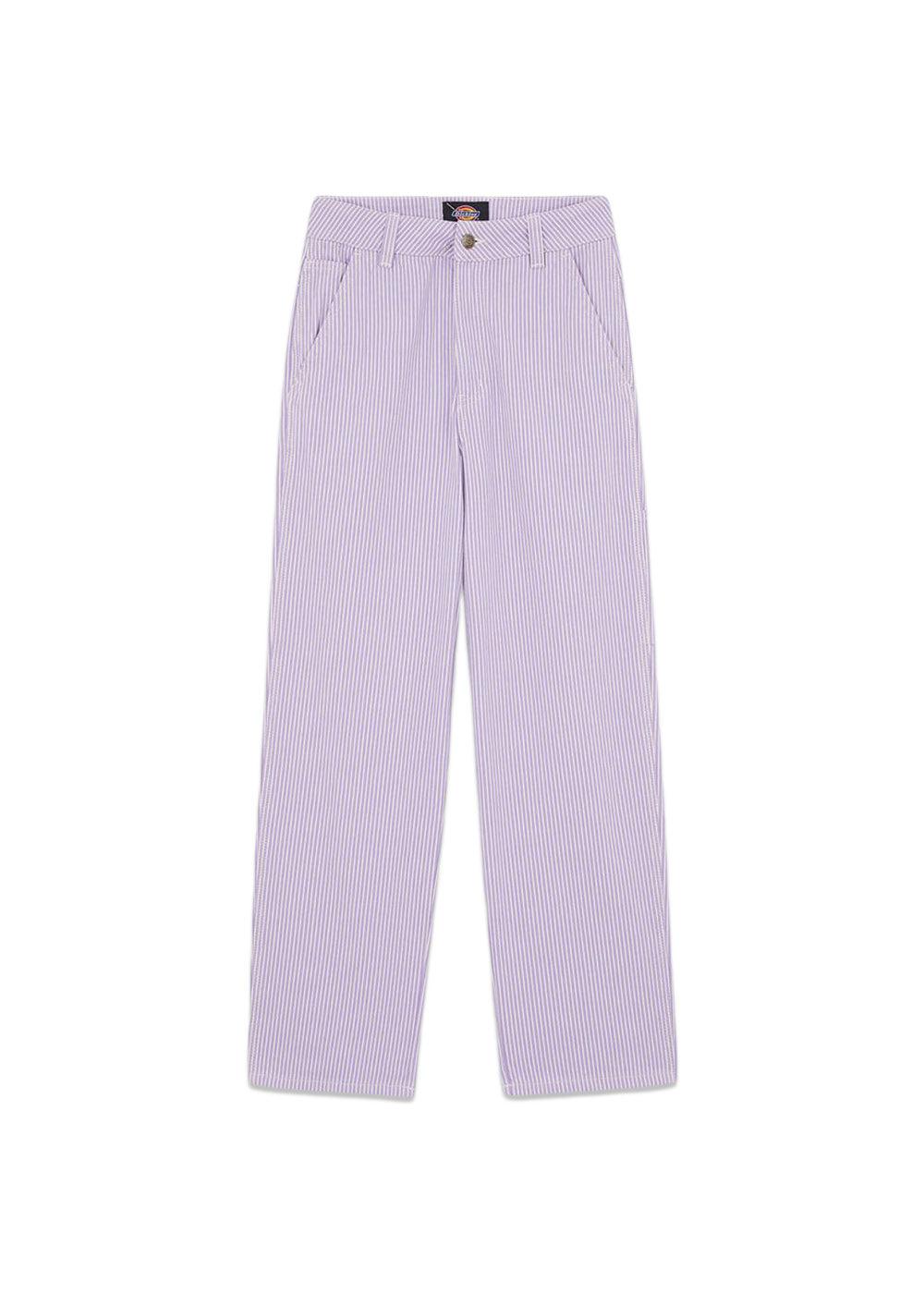 Dickies' Hickory Pants - Purple Stripe. Køb bukser her.