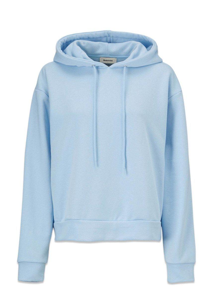 Modströms Holly hoodie - Spring Blue. Køb sweatshirts her.