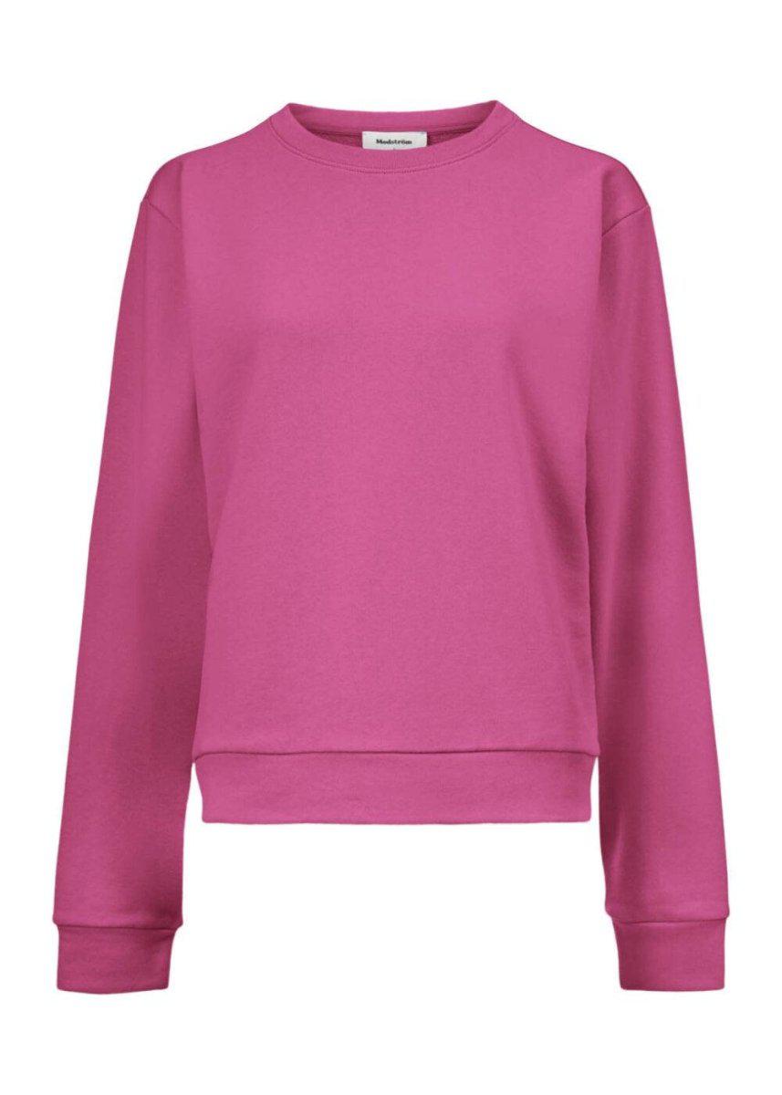 Modströms Holly sweat - Super Pink. Køb sweatshirts her.