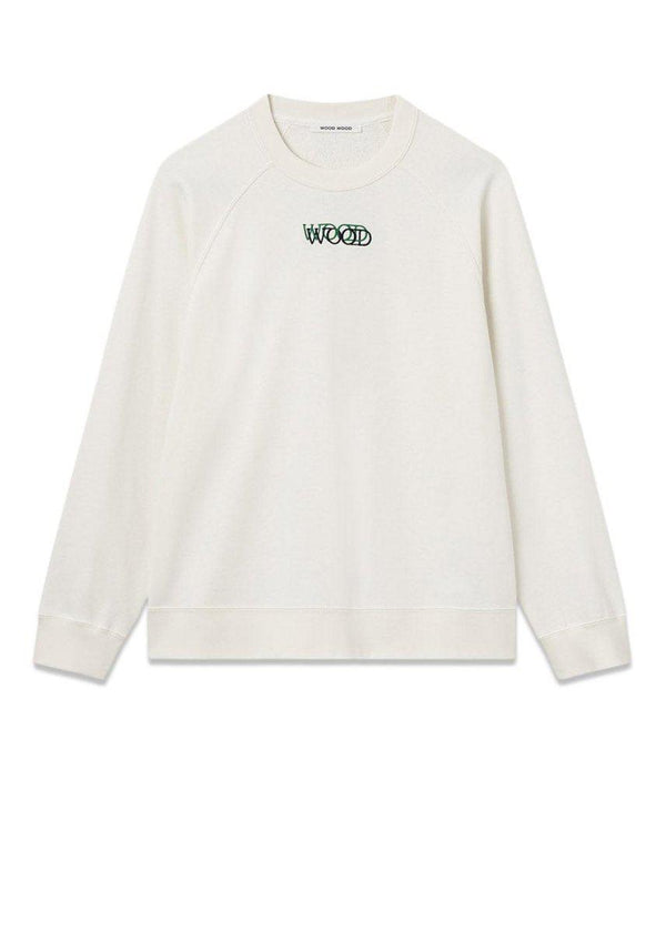 Wood Woods Hope logo sweatshirt - Off-White. Køb sweatshirts her.