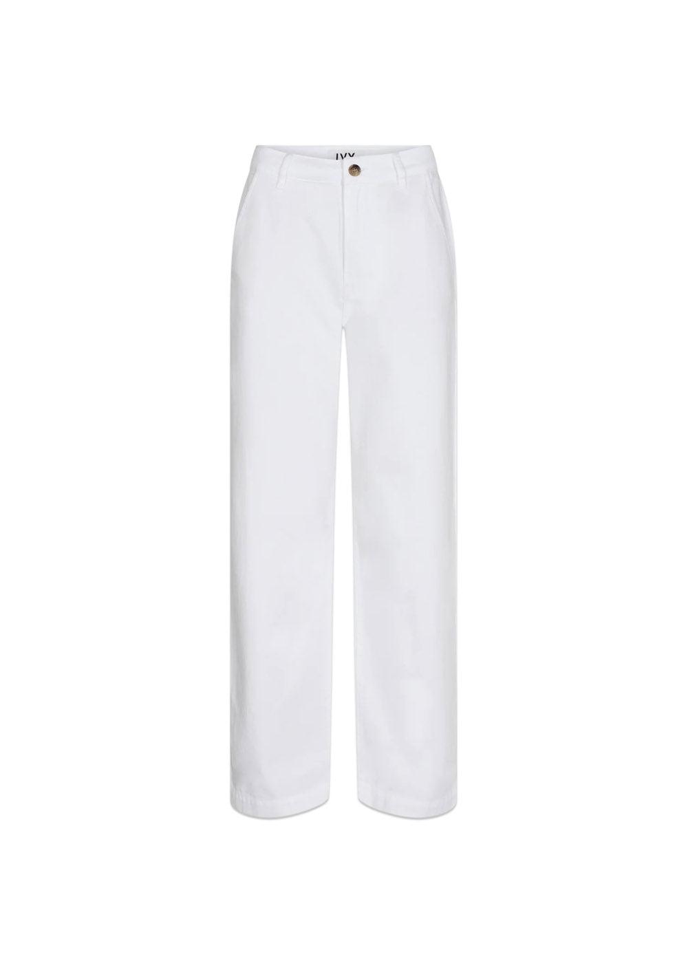 Ivy Copenhagens IVY-Augusta Jeans White - White. Køb jeans her.
