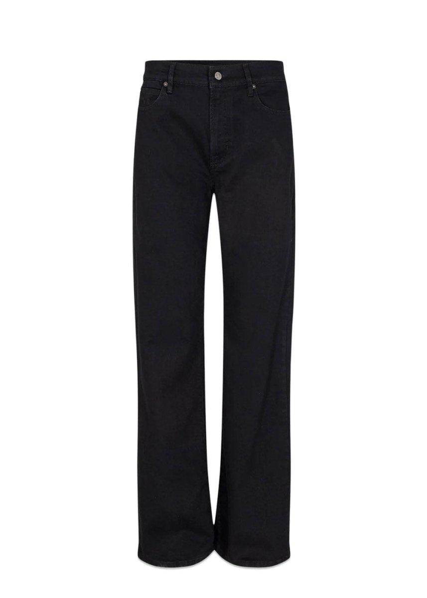 Ivy Copenhagens IVY-Mia HW straight Soft Black - Black. Køb jeans her.